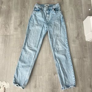 Abercrombie and Fitch the 90s straight ultra high rise (curve love)